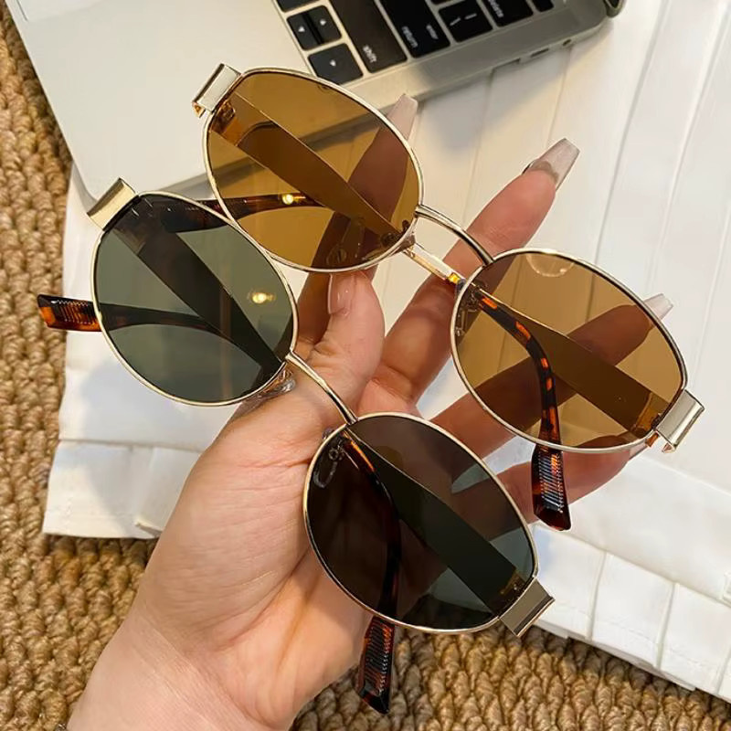 MOYOKA Sonnenbrille, oval, Vollrand, Metall, Unisex - Bild 2