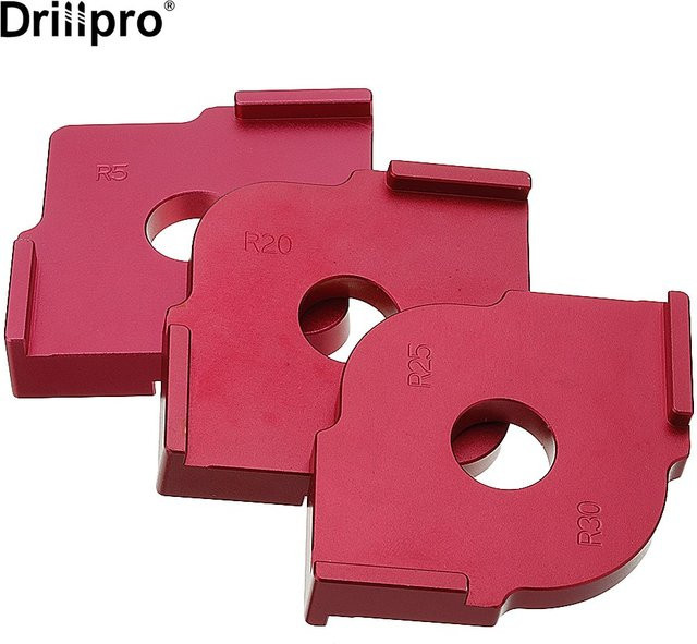 DOERSUPP Quick-Jig Router Tisch Bits Jig Ecke Vorlage für Holzbearbeitung in Rot - Bild 1