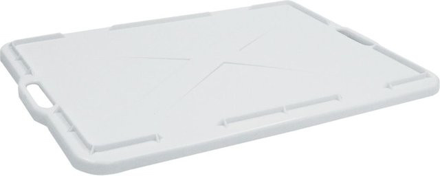 Schneider Deckel für Stapelbehälter, Weiß, B/T/H: 47 x 75 x 2 cm - Bild 1