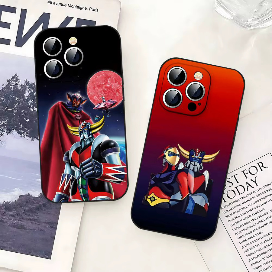 U-UFO Robo Grendizer Goldorak Handyhülle aus weichem TPU für iPhone 11 bis iPhone 17 Pro Max Plus Mini in Multicolour - Bild 3