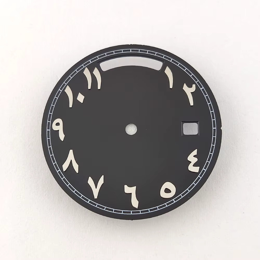 OUMASHI Uhrenzifferblatt, Arabische Ziffern, 31 mm, Unisex - Bild 5