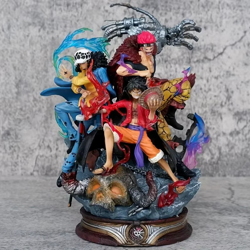 Bandai One Piece Battle Ghost Island Supernova Captain III Luffy Boy, Puppe, 20 cm - Bild 3