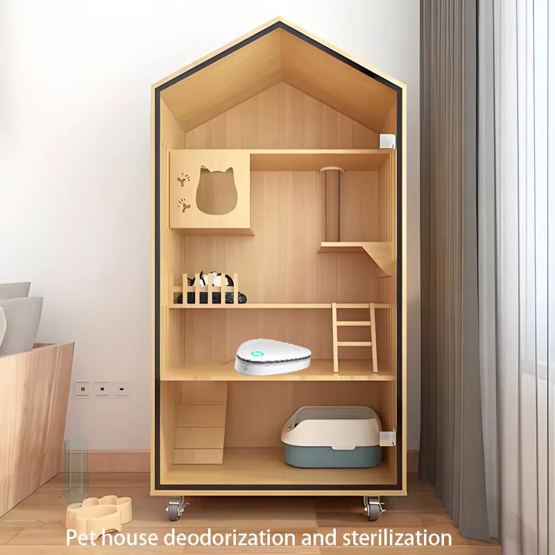 NUOYING Ozongenerator Luftreiniger und Geruchsentferner in Weiß - Bild 3