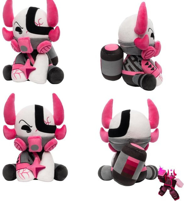 Phighting Rosa Stier Puppe Ninja Stier, Plüschpuppe, 25cm, ab 14 Jahre - Bild 1