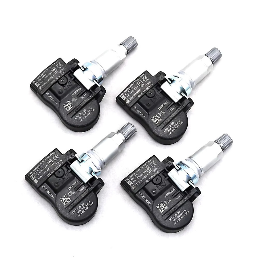 4er-Set GANGLE TPMS-Reifendrucksensor 433MHz für Honda Accord, Cross Tour, Jazz und Qoros 3, Teilenummer 42753-TL0-G54 und 42753-TL0-G52 - Bild 2