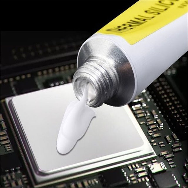 TOMASIEN Wärmeleitende Fettpaste Silikon 922 in Weiß für CPU und Kühlkörper, 5 g - Bild 1