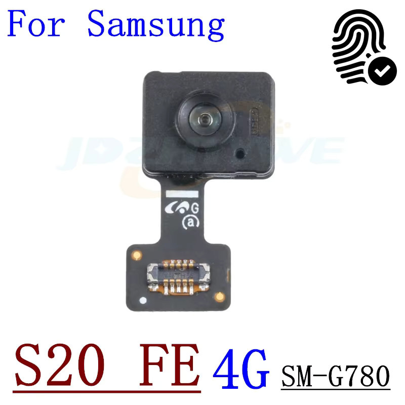 Samsung Fingerabdruck-Scanner-Flexkabel für Galaxy S20, S21, S23, S20FE, S21FE, S23FE 5G Touch-ID-Sensor Ersatzteil in Schwarz - Bild 2