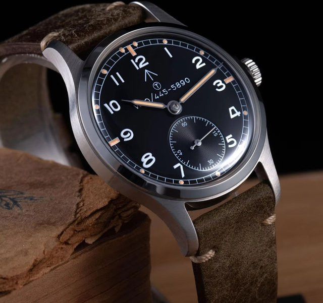 Hruodland Armbanduhr, Quarz, Edelstahl, 37 mm, Herren - Bild 1