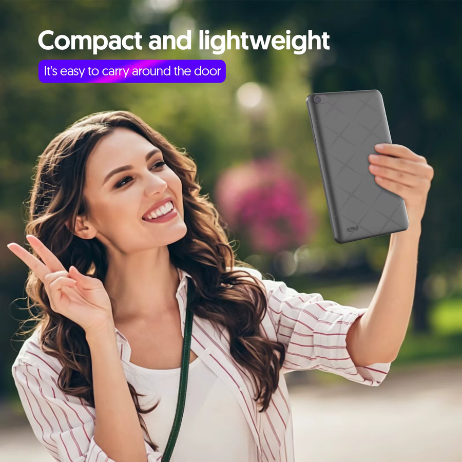 BAKEN 7-Zoll Android 15 Tablet in Schwarz mit 8GB RAM, 32GB Speicher, HD IPS Display, WLAN und Bluetooth - Bild 5