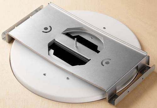 Trilux PolaronIQ WD2 C Halbeinbaugehäuse in Silber aus Aluminium - Bild 1