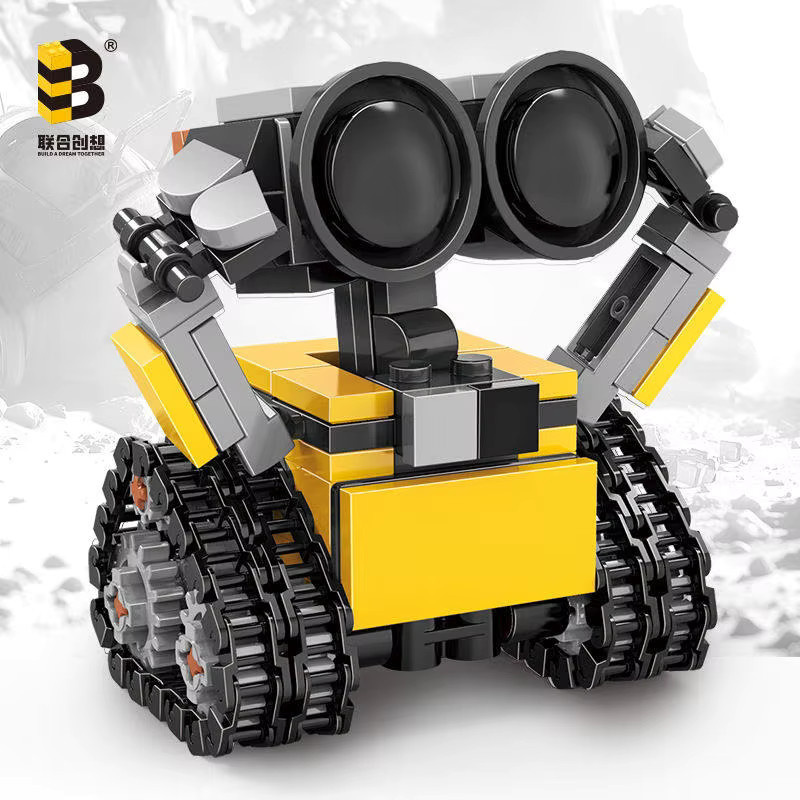 Hot Toys Mini-Roboter-Bausatz, Weltraum, 217-teiliges Set, ab 6 Jahren - Bild 4