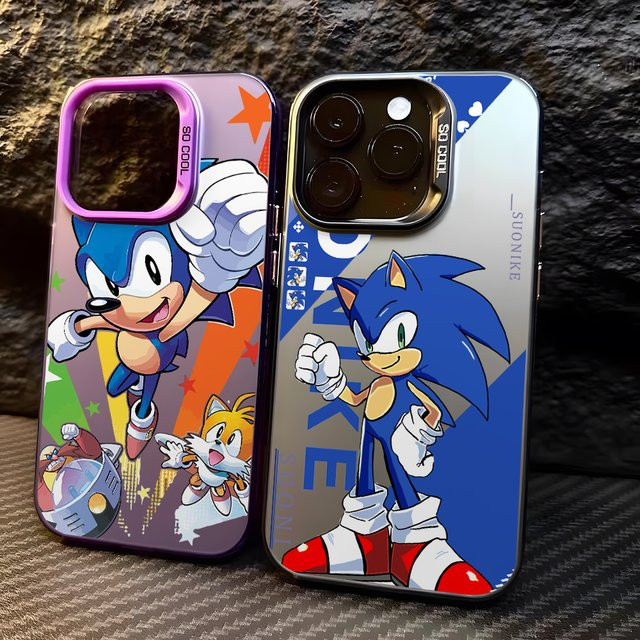 HedgehogS Game S-Sonics Handyhülle für Xiaomi Redmi Note 15 14 13 12 Pro Plus 4G 5G in Silber - Bild 1