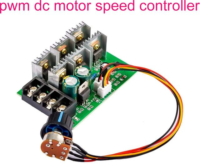 diymore PWM DC Motor Drehzahlregler 9-55V 40A 2000W für DC Motoren und Pumpen - Bild 1