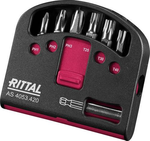 Rittal Bit-Set 7teilig in Schwarz - Bild 1