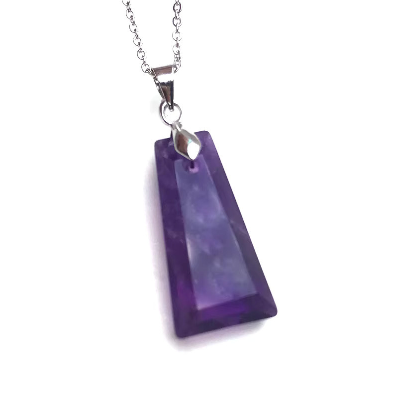 Anhänger Amethyst, Rosenquarz, Silber, Damen - Bild 3