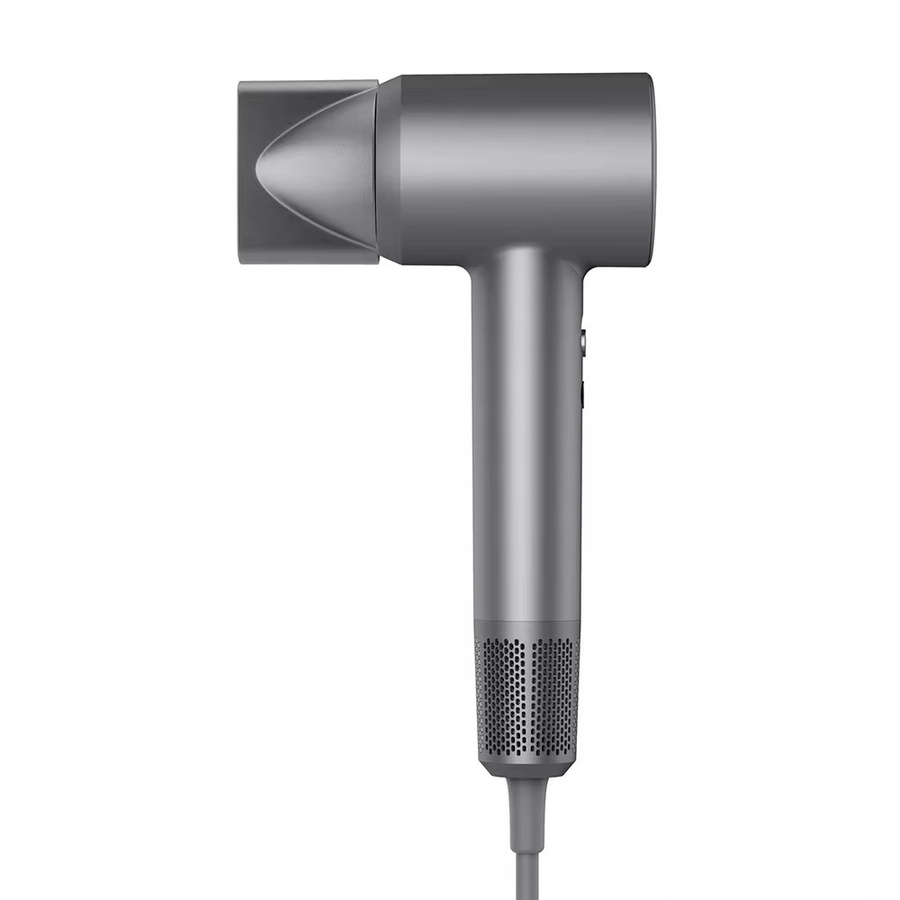 Blattloser Haartrockner, 1500W, Grau, mit LCD-Display - Bild 3