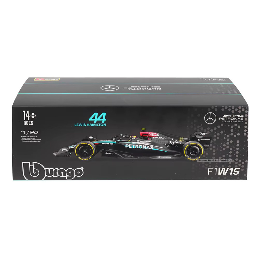 Bburago Mercedes W15 44, Legierungsautomodell, 1:24, ab 14 Jahren - Bild 3