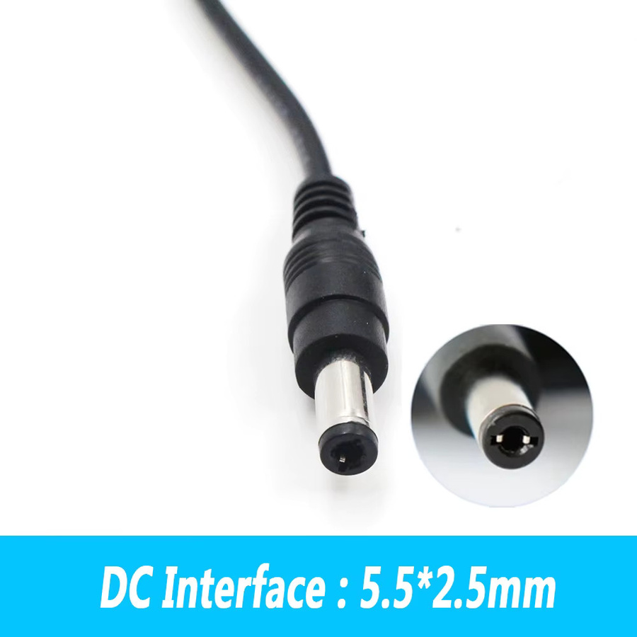 Lamakoki Universal Netzteil 30V 0,5A AC/DC Konverter Adapter mit EU-Stecker in Schwarz - Bild 2