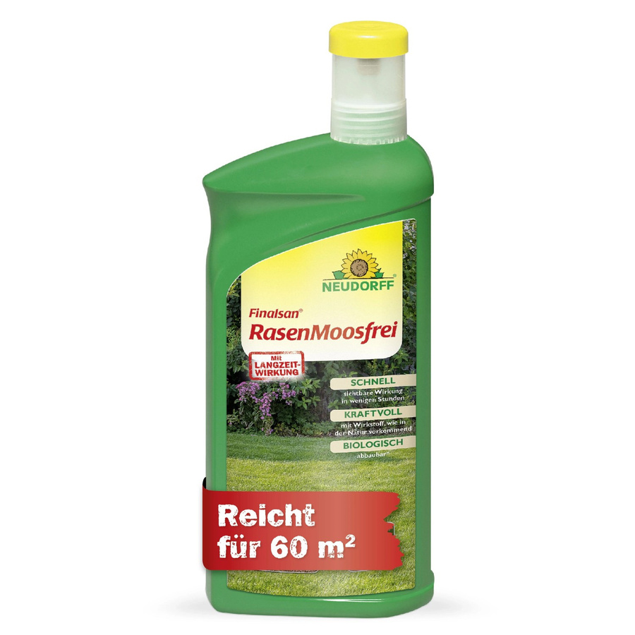 Neudorff Finalsan Rasen-Moosfrei zur Entfernung von Moos im Rasen, 500 ml - Bild 2