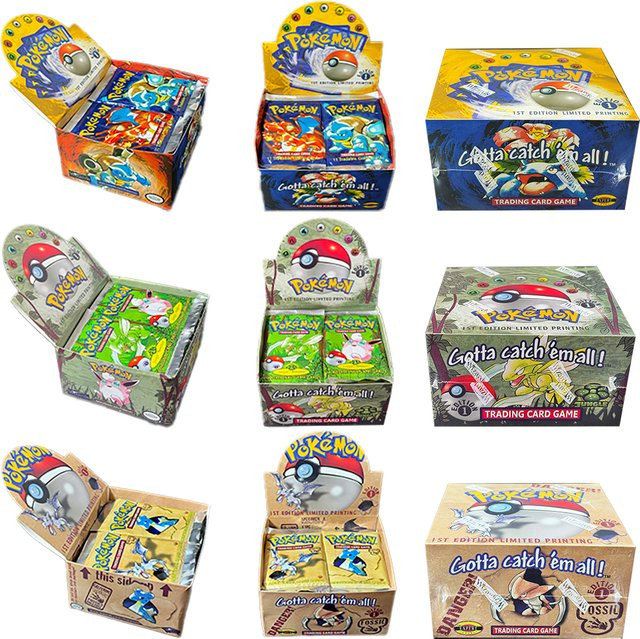 TAKARA TOMY Pokémon Base Fossil Jungle, Set / Bundle, 11 Karten - Bild 1
