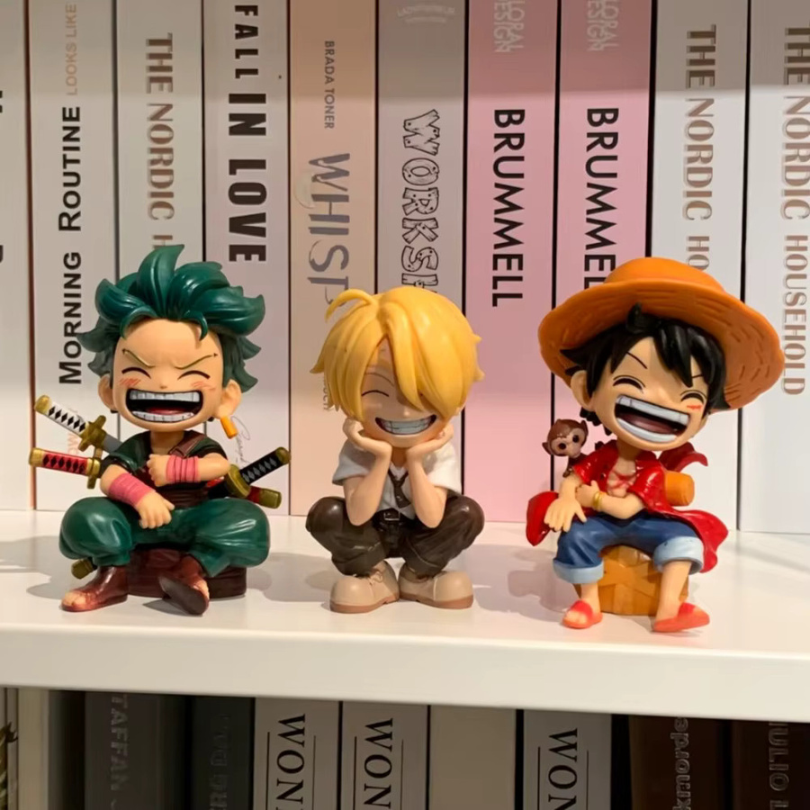 Bandai One Piece Anime-Figuren, 5-teiliges Set, Kunststoff - Bild 2