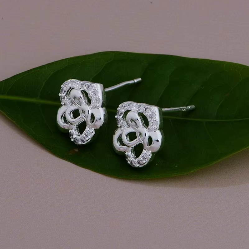 SAY Ohrringe, 925 Silber, Zirkon, Damen - Bild 2