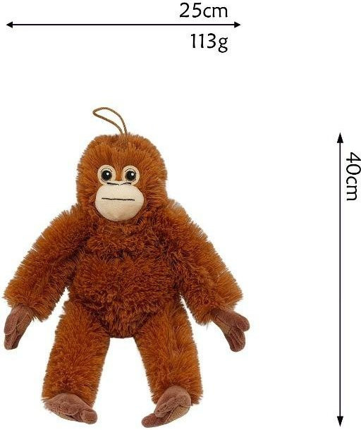 Yiran toy Orang-Utan Plüschtier, Braun, ab 18 Jahre - Bild 1