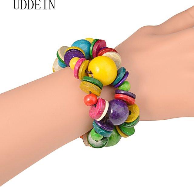 Uddein Armband, Holz, Perlen, Damen - Bild 1