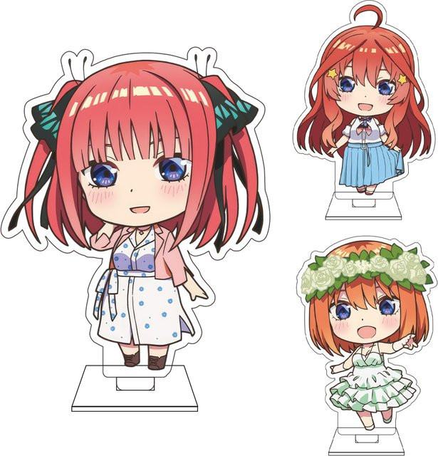 Bandai The Quintessential Quintuplets Acryl-Figur Standfigur, 10cm - Bild 1