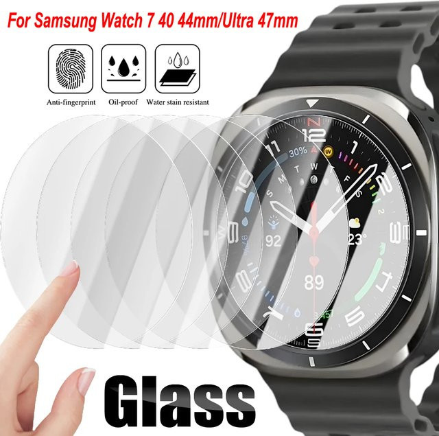 Samsung Displayschutzfolie, gehärtetes Glas, Galaxy Watch Ultra 47 mm - Bild 1