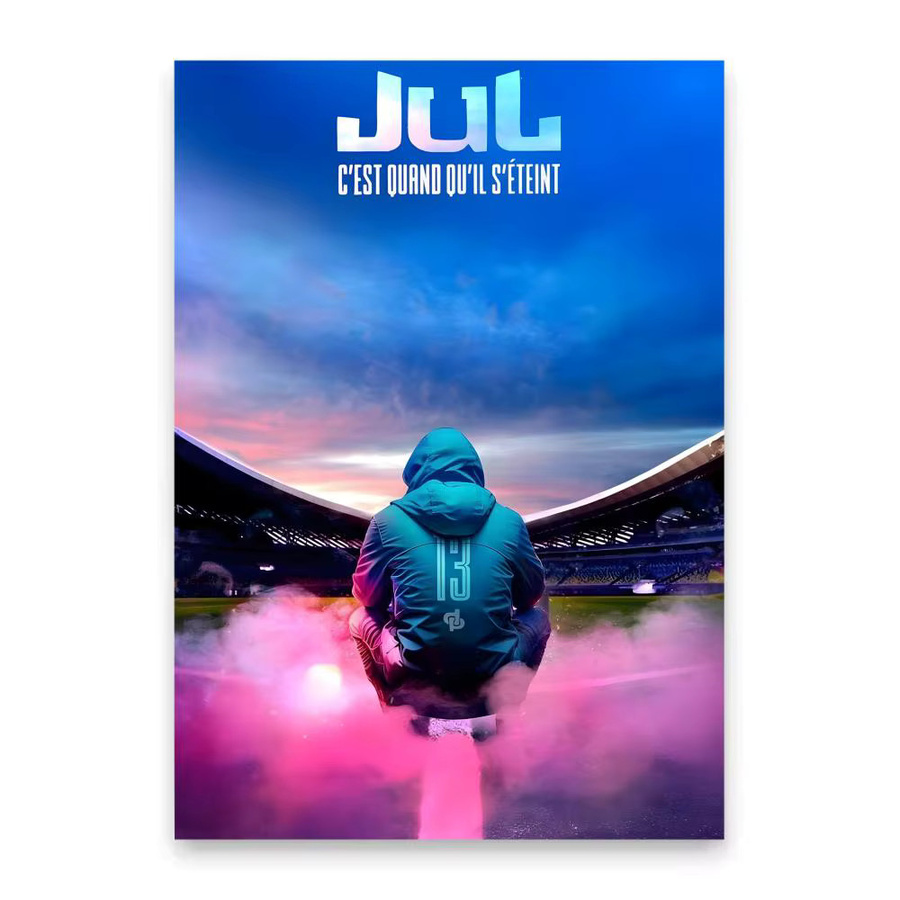 Jul Poster Art Wandbild für Kinderzimmer in Schwarz und Mehrfarbig, B: 20,0 cm, H: 15,0 cm - Bild 7