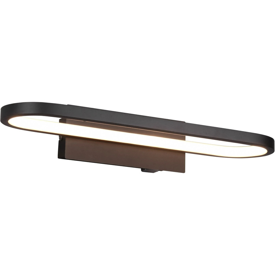 Trio LED-Wandleuchte Gianni in Schwarz Matt, B/T/H: 400 x 75 x 148 mm - Bild 2