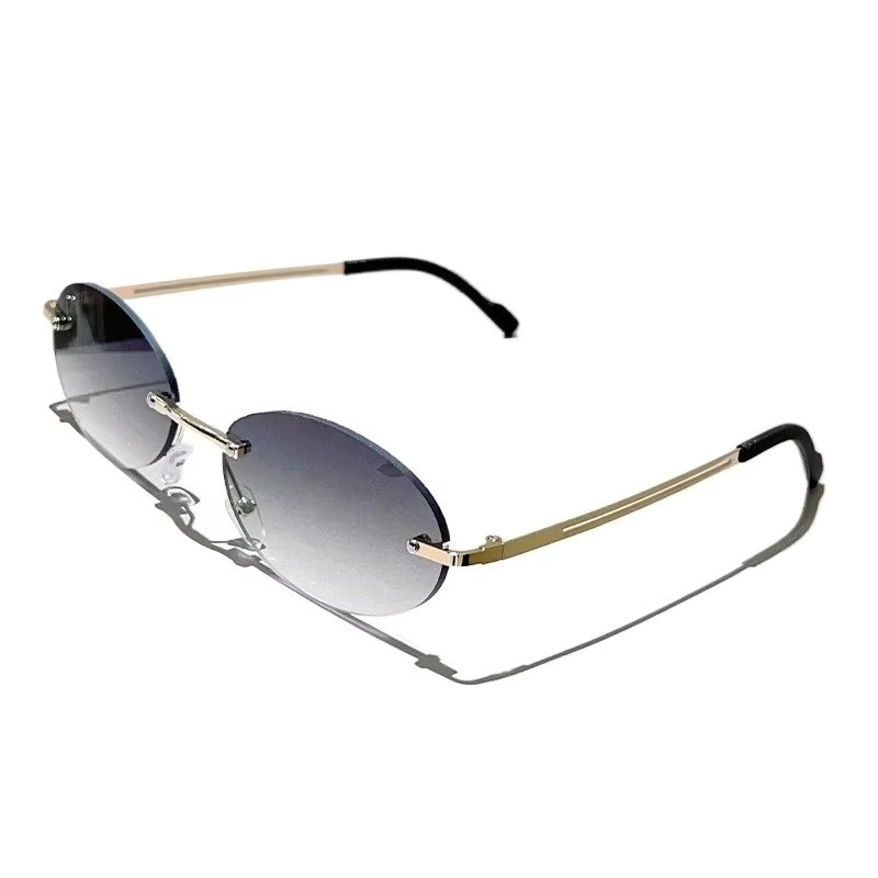 GM LUMIAS Sonnenbrille, randlos, oval, Unisex, Metall - Bild 2