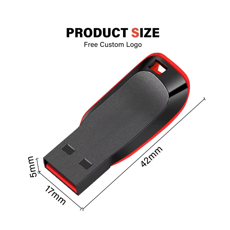 JASTER USB 2.0 Flash-Laufwerk wasserdicht, Schwarz - Bild 2