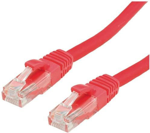 Value RJ45 Patchkabel CAT 6a U/UTP Ethernet LAN Kabel Rot, Länge: 1.50 m - Bild 1