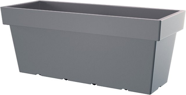 PROSPERPLAST Blumenkasten LOFLY CASE in Steingrau mit modernem Design, B/T/H: 99,2 x 39,0 x 41,0 cm - Bild 1