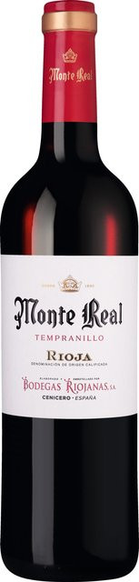 Monte Real Rioja, Tempranillo, trocken, 2024, Rotwein, 0,75 l - Bild 1