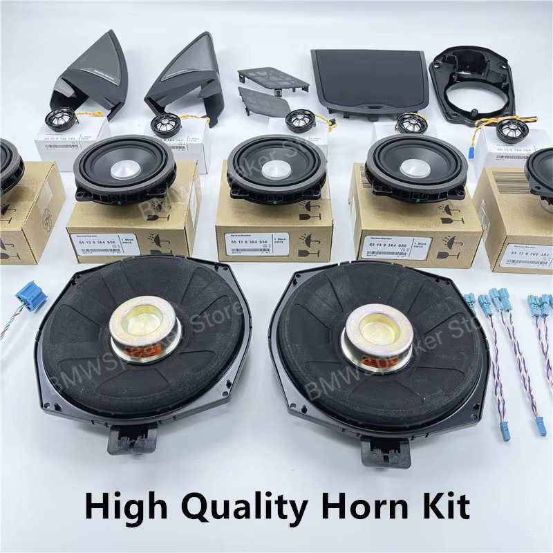 Harman Kardon Hochtöner Horn Abdeckung Panel für BMW X3 G01 in Schwarz - Bild 1