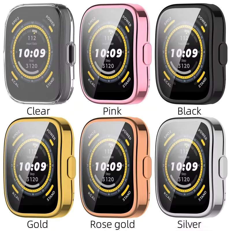 Huami Amazfit Bip 5 Schutzhülle, TPU, transparent - Bild 3
