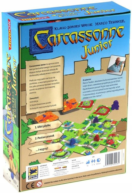 Carcassonne Junior, Kinderspiel, ab 4 Jahren - Bild 1