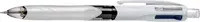 BIC 4 Colours 3+1 Mehrfarbkugelschreiber HB in Grau, Weiß und Transparent - Bild 1