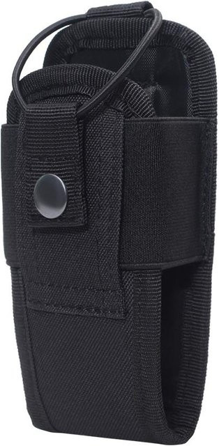 Market-5 Funkgerät Tasche aus 1000D Molle Material als Hüfttasche und Holster für Walkie Talkies, Schwarz - Bild 1
