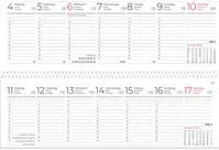 ZETTLER Querkalender 2027 Wochenplaner in Weiß - Bild 1