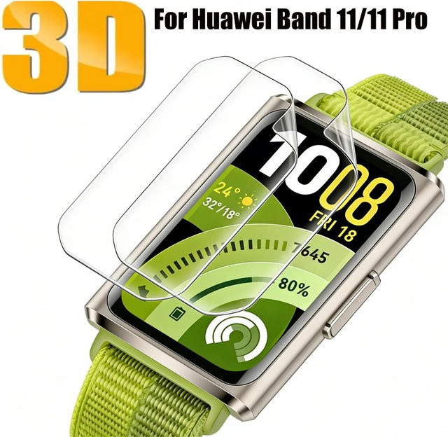 Huawei Hydrogel-Displayschutzfolie für Huawei Band 11 und 11 Pro, transparente HD-Anti-Kratz-Folie - Bild 1