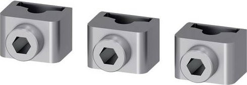 Siemens Rundleiteranschlussklemme 3VA9133-0JB10 in Silber - Bild 1