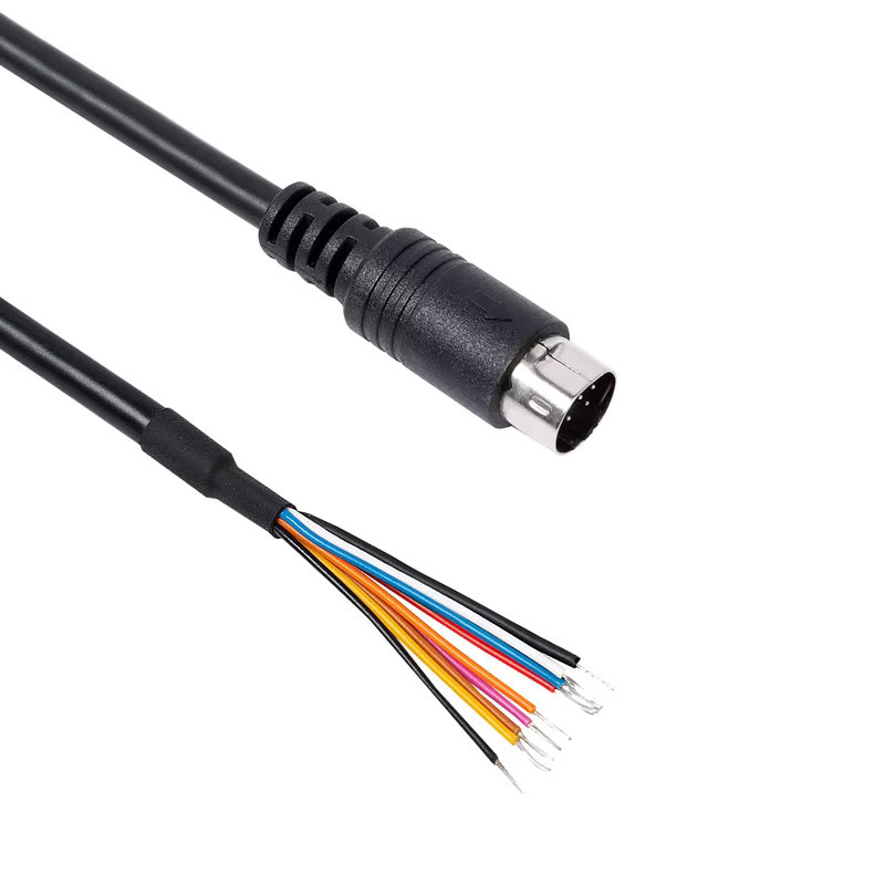 Yaesu SCU-28 Linearverstärker-Verbindungskabel in Schwarz, 10-polig, Mini-DIN auf offene Drähte für FTDX-10, FTDX-1200, FT-450 und FT-950 - Bild 2