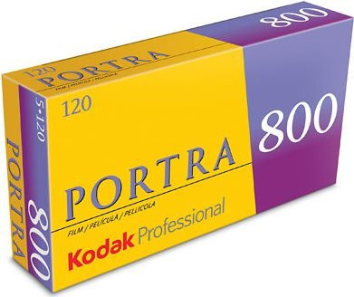 Kodak PROFESSIONAL PORTRA 800 Farbnegativfilm 120 Multicolor ISO 800, 5 Rollen - Bild 1