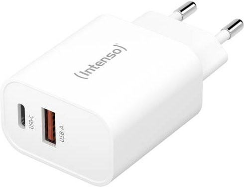 Intenso W30AC USB-Ladegerät mit 30W Leistung und 2 Ausgängen (USB-A und USB-C) - Bild 1