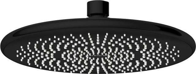 Wenko Regenduschkopf Watersaving in Matt Schwarz, quadratisch, Durchmesser: 22,5 cm - Bild 1