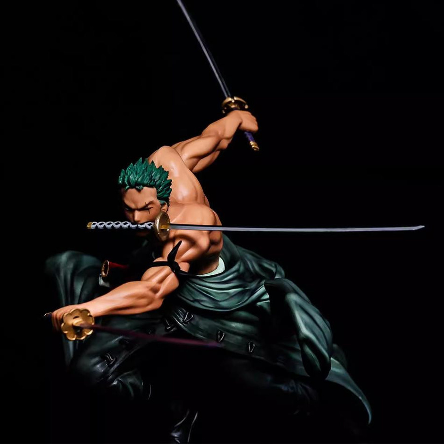 Fashnics One Piece Roronoa Zoro Actionfigur 10cm - Bild 2